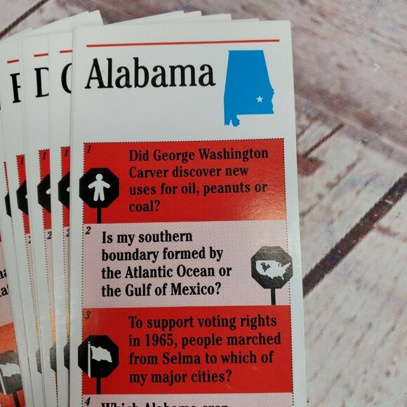 Brain Quest Extra All About America Deck 1 & 2 Questions And Answers Trivia Game - Picture 6 of 10